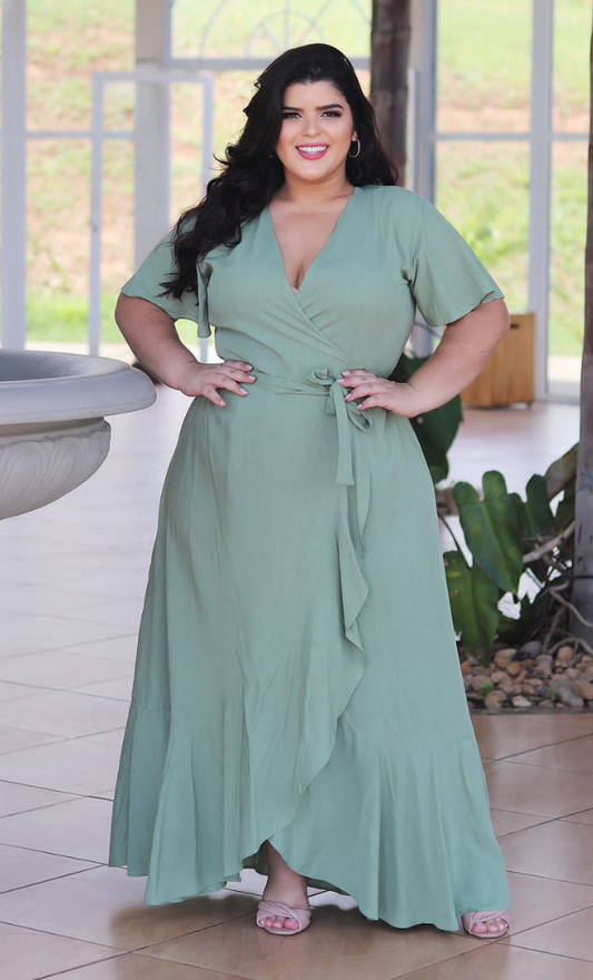 Vestido Manu Verde Oliva