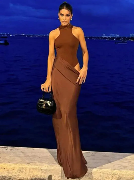 Vestido Feminino Cetim Body - Vick